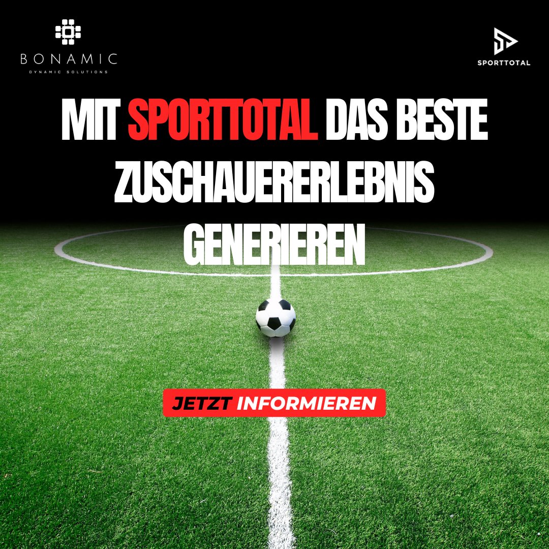 bonamic_de's tweet photo. Kennst Du schon das Streamingangebot der Sporttotal in Kooperation mit der Telekom?

Lass dich von uns zu Preisen und zu dem erweiterten Marketingoptionen für Deinen Verein informieren⚽✅

#fußball #vereinssport #nrw #bochum #football #telekom #sporttotal https://t.co/P1JkGH2w9Q