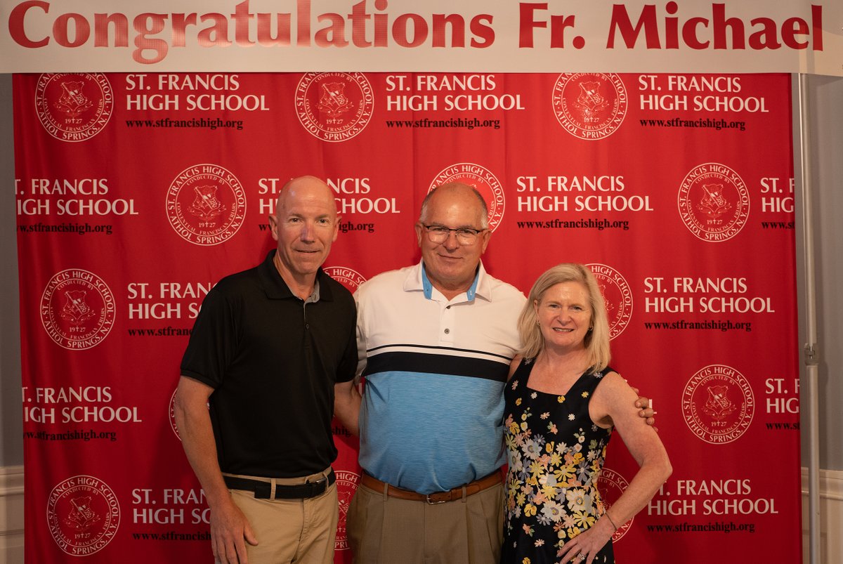 Congratulations to Fr. Michael as he retires from his role of President at SFHS after over two decades of serving our school!

For 44 years, Fr. Michael has been involved in Catholic education, including 21 here at SFHS (our President since '06).

Thank you so much, Fr. Michael!