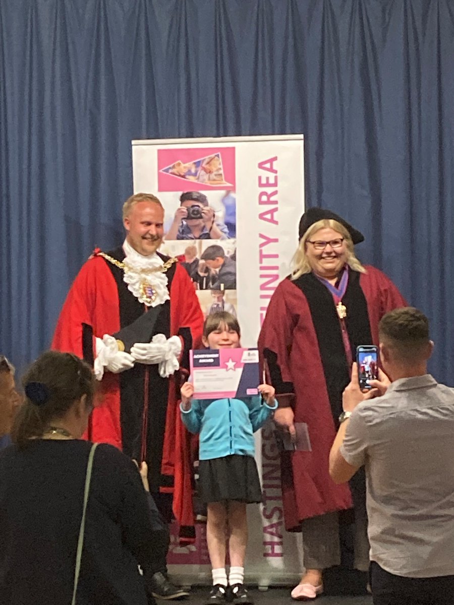 We had a wonderful evening celebrating the achievements of young people in Hastings who were nominated for the Mayor's Attendance, Maths and Special Achievements Awards in collaboration with #Mayor of Hastings Cllr. James Bacon and Deputy Mayor of Hastings.