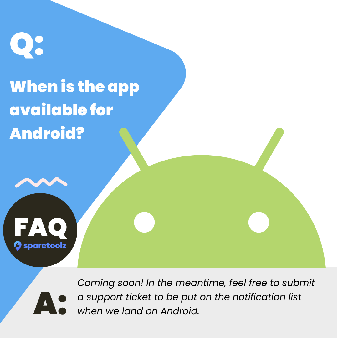 sparetoolzapp's tweet photo. Sparetoolz FAQ Day!
.
.
.
#sparetoolz #sparetoolzapp #iosapp #rental #tools #rentaltools https://t.co/7UX8ZK9Cel