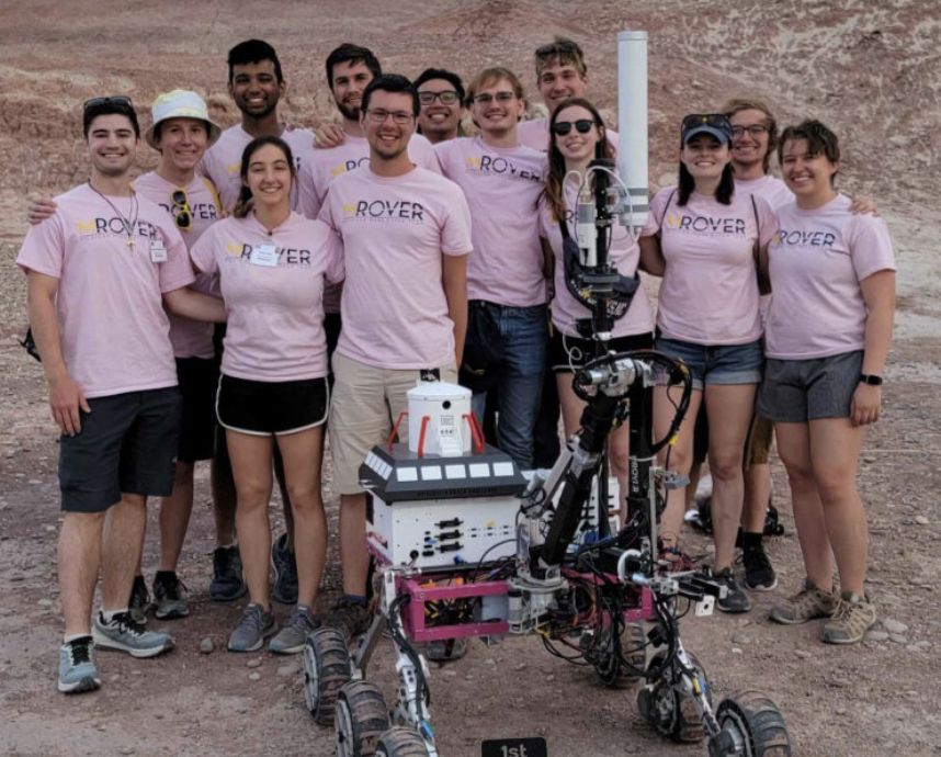 MichiganAero's tweet photo. Congratulations to the MRover team on their national championship, hard work, and team collaboration!
https://t.co/oqiYDuZFyc https://t.co/0JuVphja7R