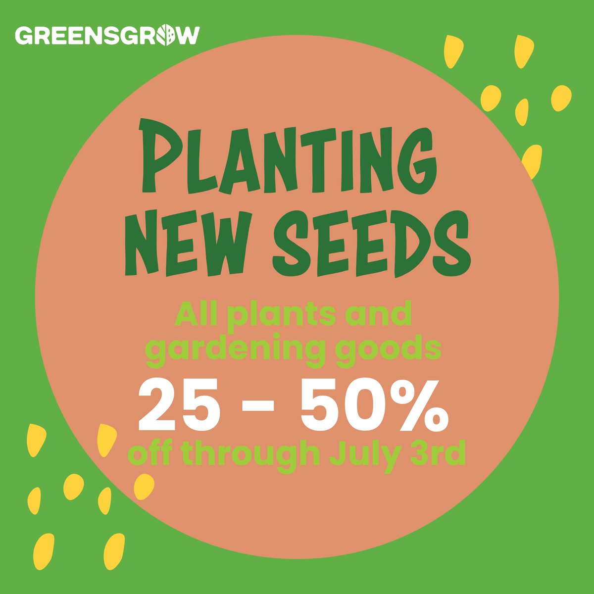 EVERYTHING MUST GO! Selling all of our perennials, annuals, shrubs, pots, and tools through July 3. Check it out!

Open Thursday through Sunday 10:00am–5:00pm. 

#vegetables #freshveggies #farm #garden #SupportLocal #Plants #GrowWithUs #HelpUsGrow #BlowoutSale #Greensgrow