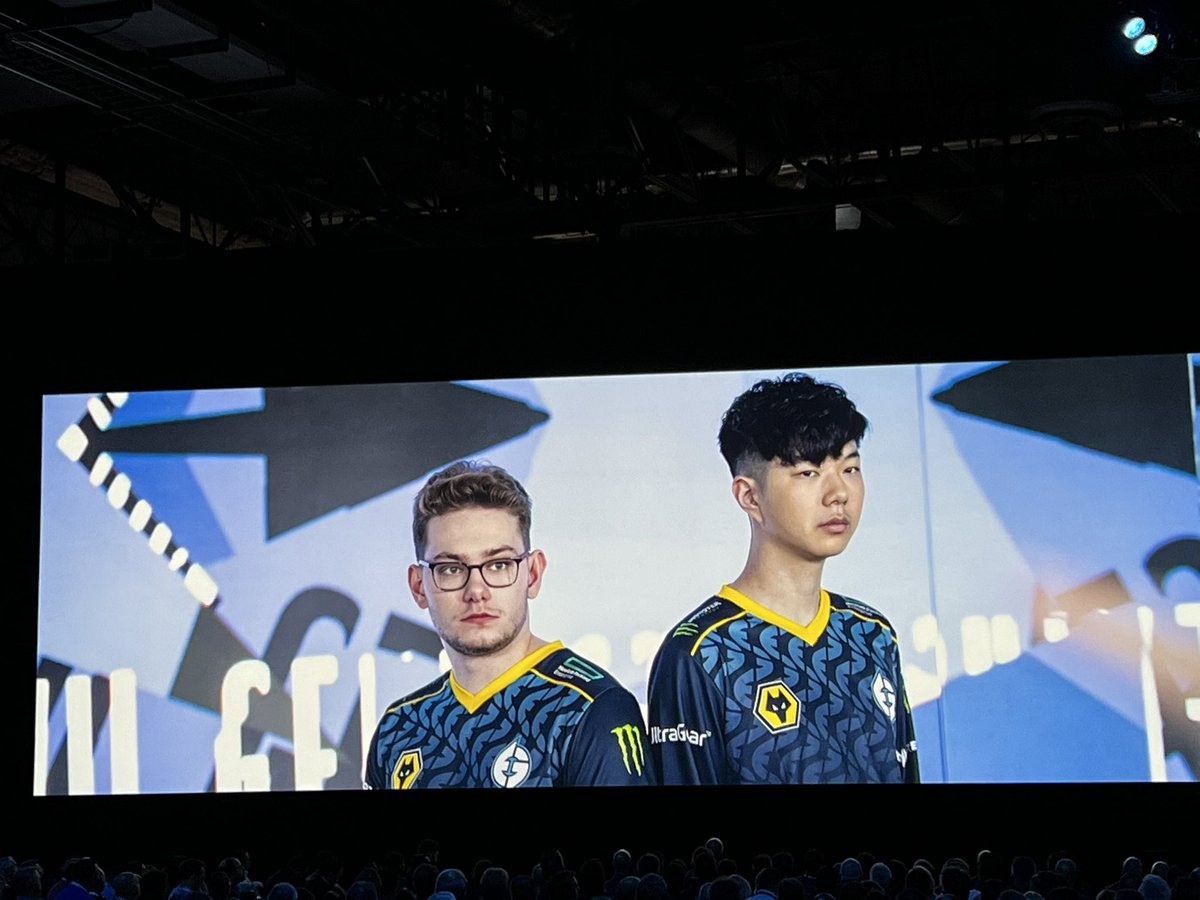 <a href="/AntonioNeri_HPE/">Antonio Neri</a> present the new  Partnership with <a href="/EvilGeniuses/">Evil Geniuses</a> on the stage Nicole LaPointe Jameson !!