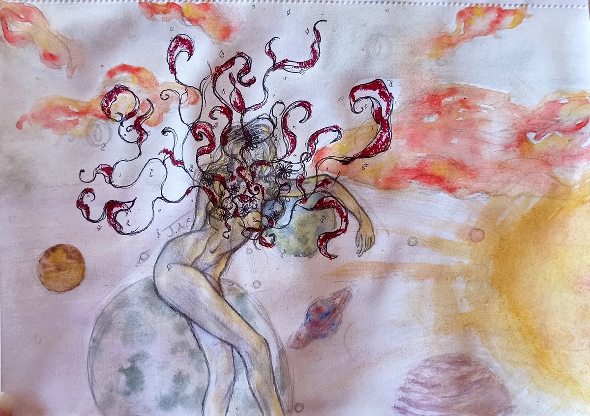 YDaesies's tweet photo. Hanahaki Disease

#artistsontwitter #artistoninstagram #art #painting #watercolor #watercolorpainting #watercolorart #pen #pencilsketch #lipstick #multimediaart #hanahakidisease #hanahakidiseaseart https://t.co/AagDOwy9dI