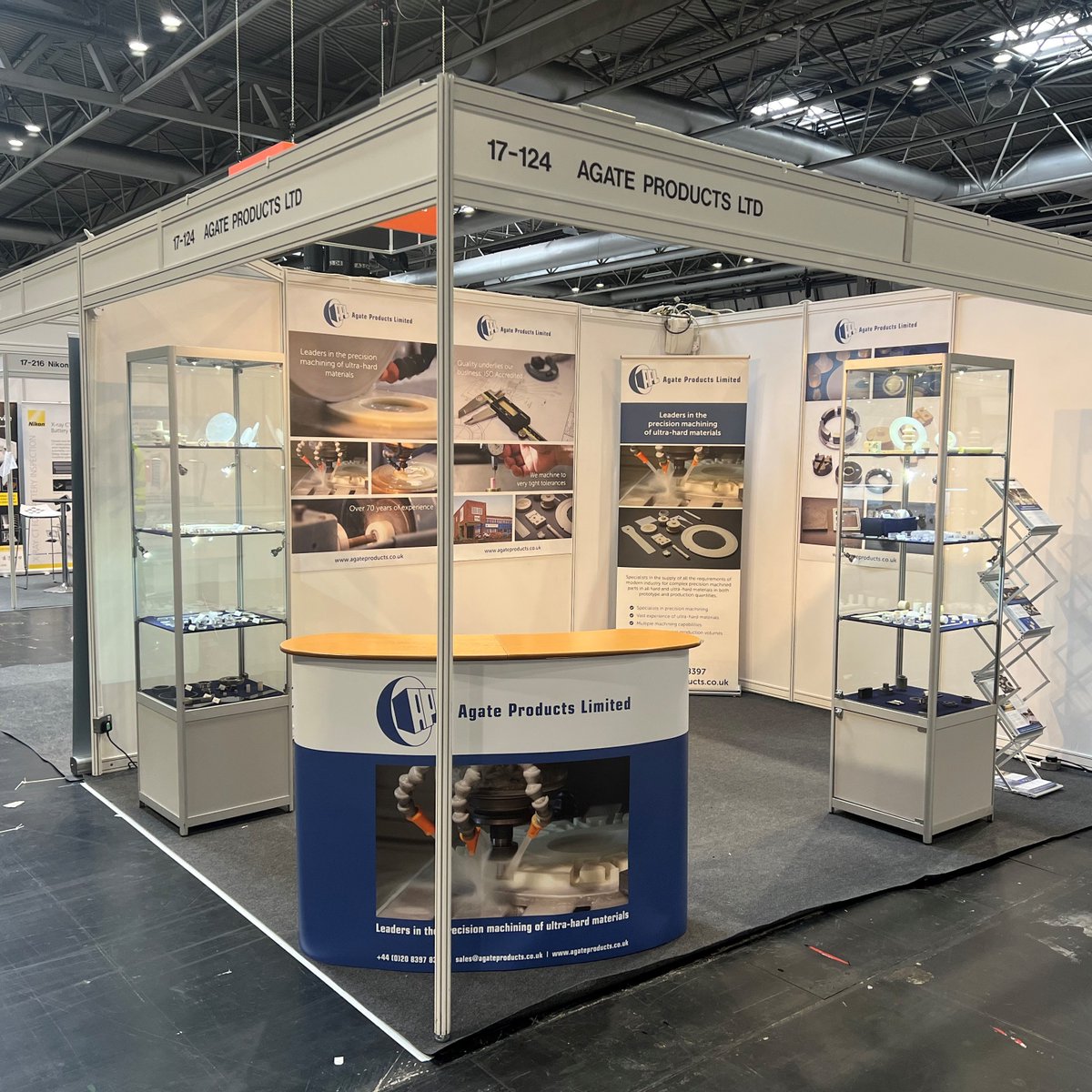 AgateProd's tweet image. From @ceramitec to @Ceramics_UK Munich to Birmingham @AgateProd is all ready for tomorrow.
Another week, another show.
Come and say hello in Hall 17 stand 124.
#technicalceramics #precisionengineering #Britishmanufacturing