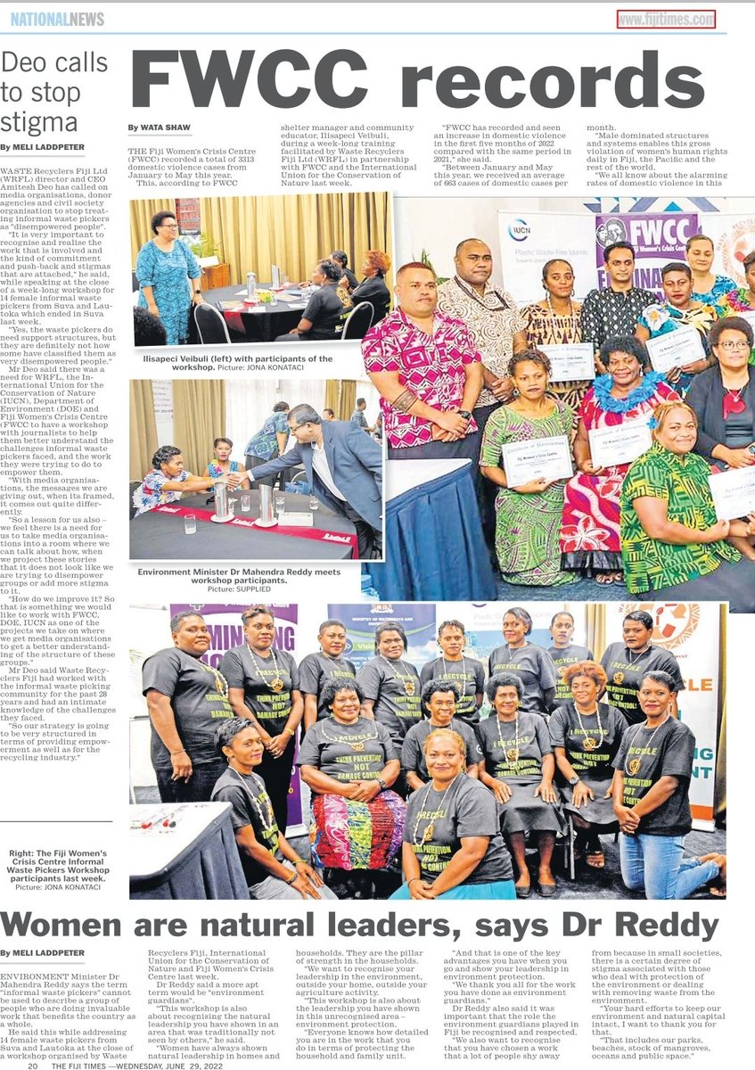 679WRFL's tweet photo. In today's The Fiji Times... https://t.co/VPMWwzehmb