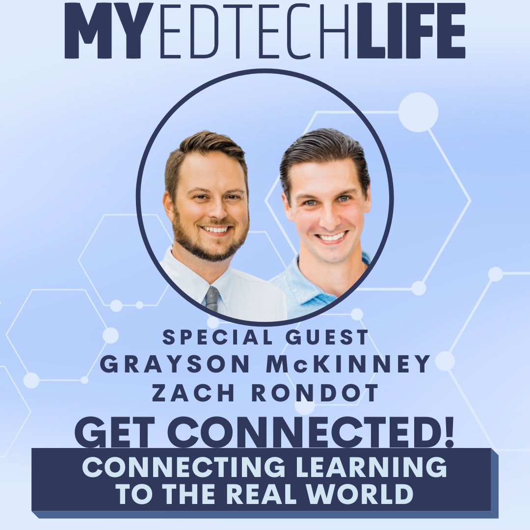 MyEdTechLife's tweet photo. ๐จNew Episode Alert๐จ
Earlier today I had the pleasure of speaking with authors of @EdumatchBooks, @GMcKinney2, and @MrRondot about the importance of connecting classroom instruction with real-world experience.
https://t.co/Xq2OcHrEXp
#myedtechlife #theexperteffect https://t.co/8E9yjR9Wge