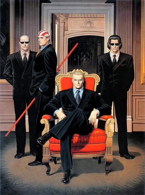 me and da boys getting ready to watch Barbie 