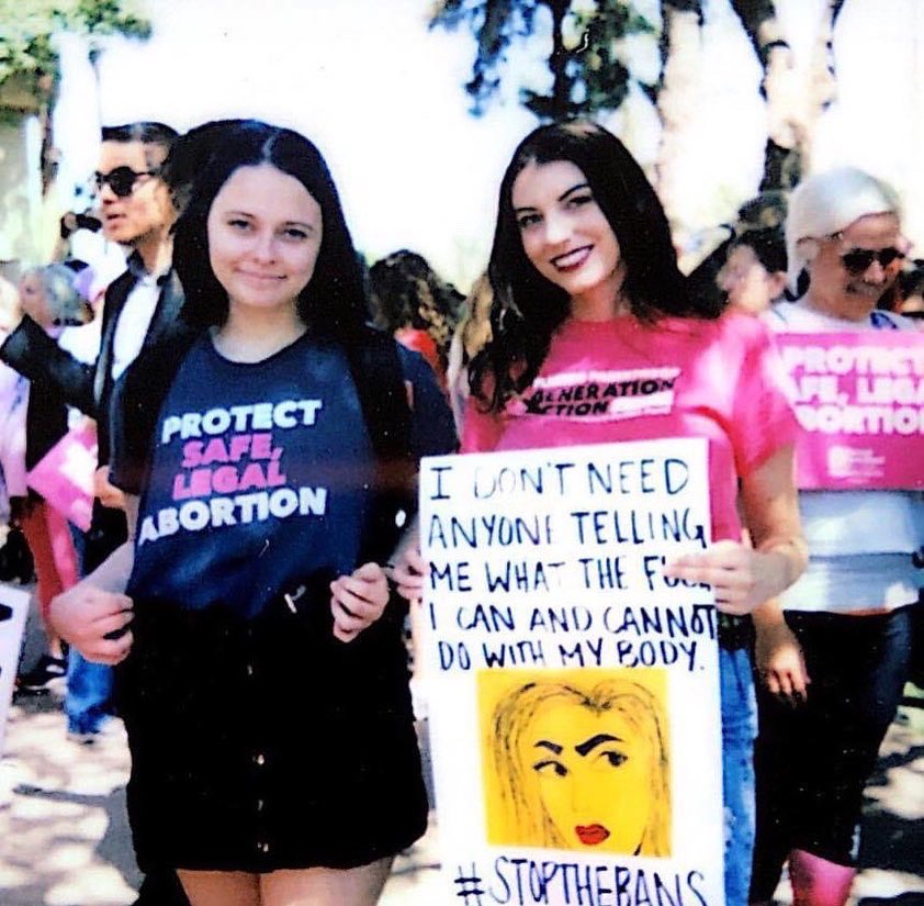 In 1992, my mother, grandmother, and godmother showed up to fight for the right to choose ♡ 30 years later, this fight is still not over. Abortion is health care — and health care should be a human right. Click here to find ways to take action: nxtgn.us/ryv