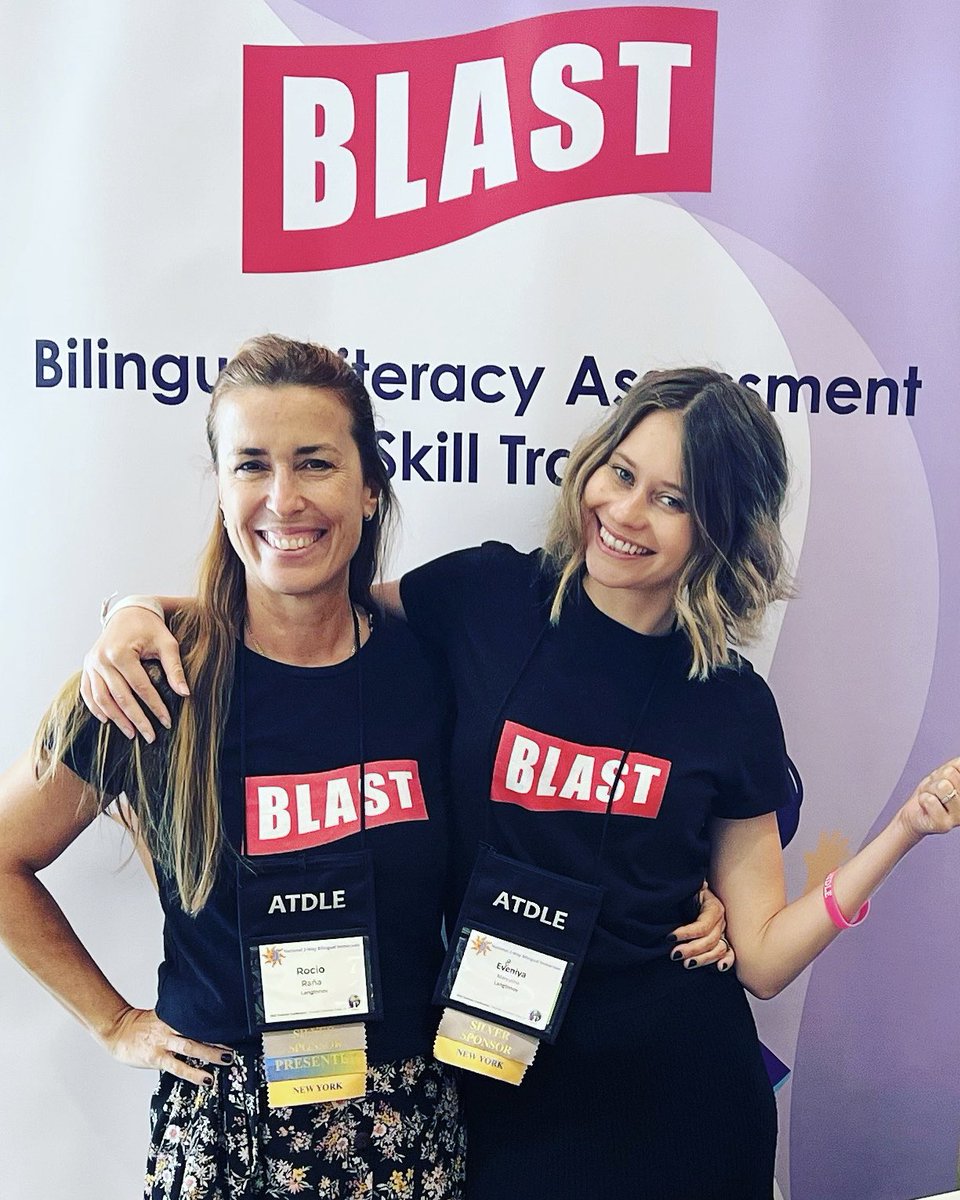 BlastBilingual's tweet photo. Having a BLAST on day 2 of @ATDLE1 annual conference! #ATDLE #atdle22 #BILINGUALeducation https://t.co/u1sPCuaqQA