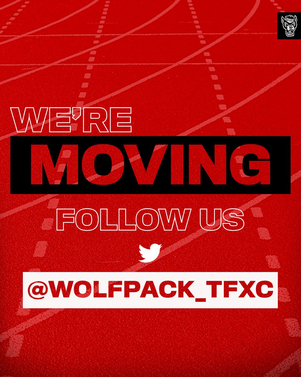 Reminder! We're shutting down this account soon, so you'll want to follow <a href="/Wolfpack_TFXC/">NC State Track & Field and Cross Country</a> to keep up with the Pack cross country teams in the future.

#GoPack