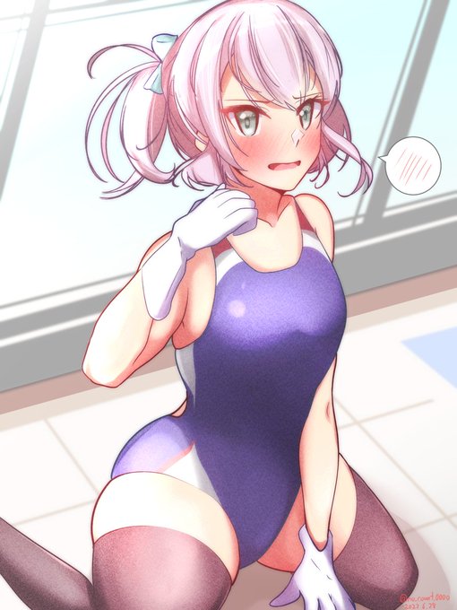 「司令のご命令ならば…///」

#艦これ 
#不知火進水日 
#不知火進水日2022

2022.6.28 完成 