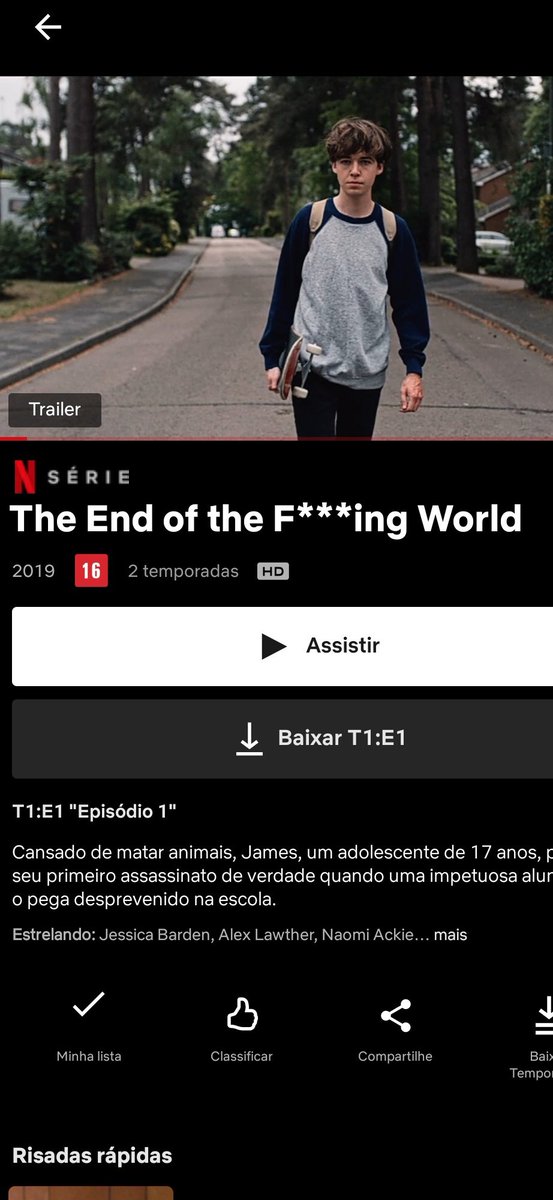 yurijben's tweet photo. essa é sem dúvidas a série mais interessante que eu já assisti.
#TheEndOfTheFuckingWorld
@NetflixBrasil https://t.co/A5X6xeUxjA