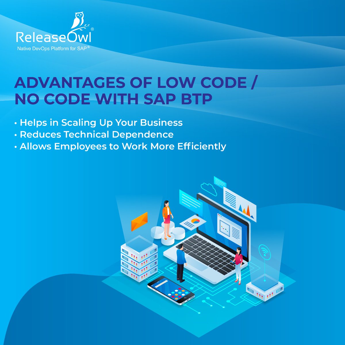 Low code/no code provides unique characteristics that make communication between business stakeholders &amp; IT teams easier. This allows for an unprecedented innovation pace. According to Gartner, the majority of new low code clients will come from non-IT firms by the end of 2025.