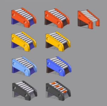ObsoleteNikki's tweet photo. Early 3D model, slope concepts from Super Mario 3D Worlds title screen https://t.co/LjvJdqeT6I