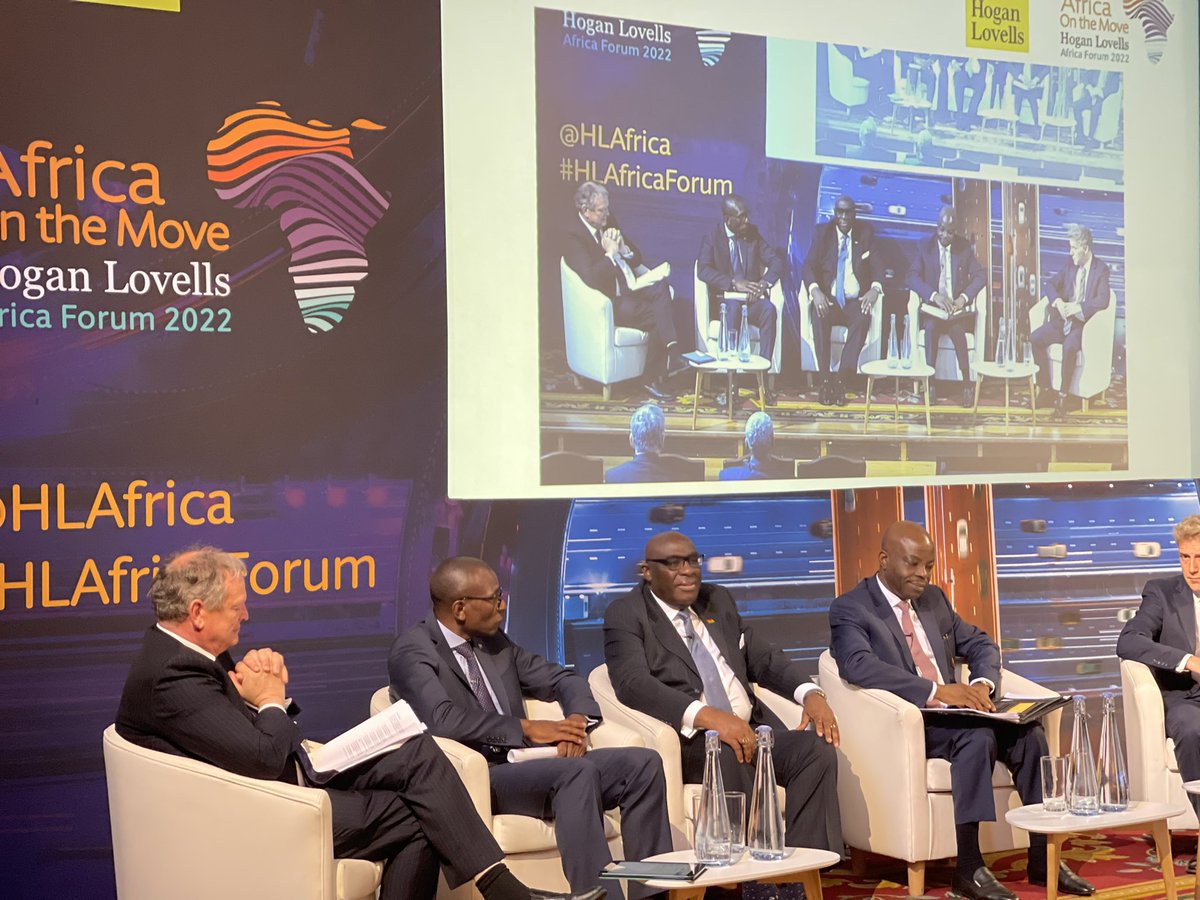 I’ve been speaking about investment opportunities in Ghana in the light of the Africa Continental Free Trade Area at the at the Hogan Lovells Africa Forum 2022. Always a good opportunity for me to make a good case for my country Ghana.