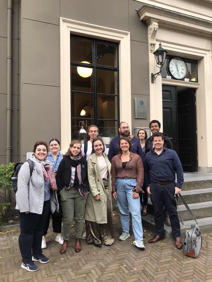 Gisteren was een delegatie van de Raad op bezoek bij de Honours Academy van @UniLeiden. Goed gesprek over master honours classes, de herziening van het leadership programme en het aanstaande LDE honours programme sustainability.