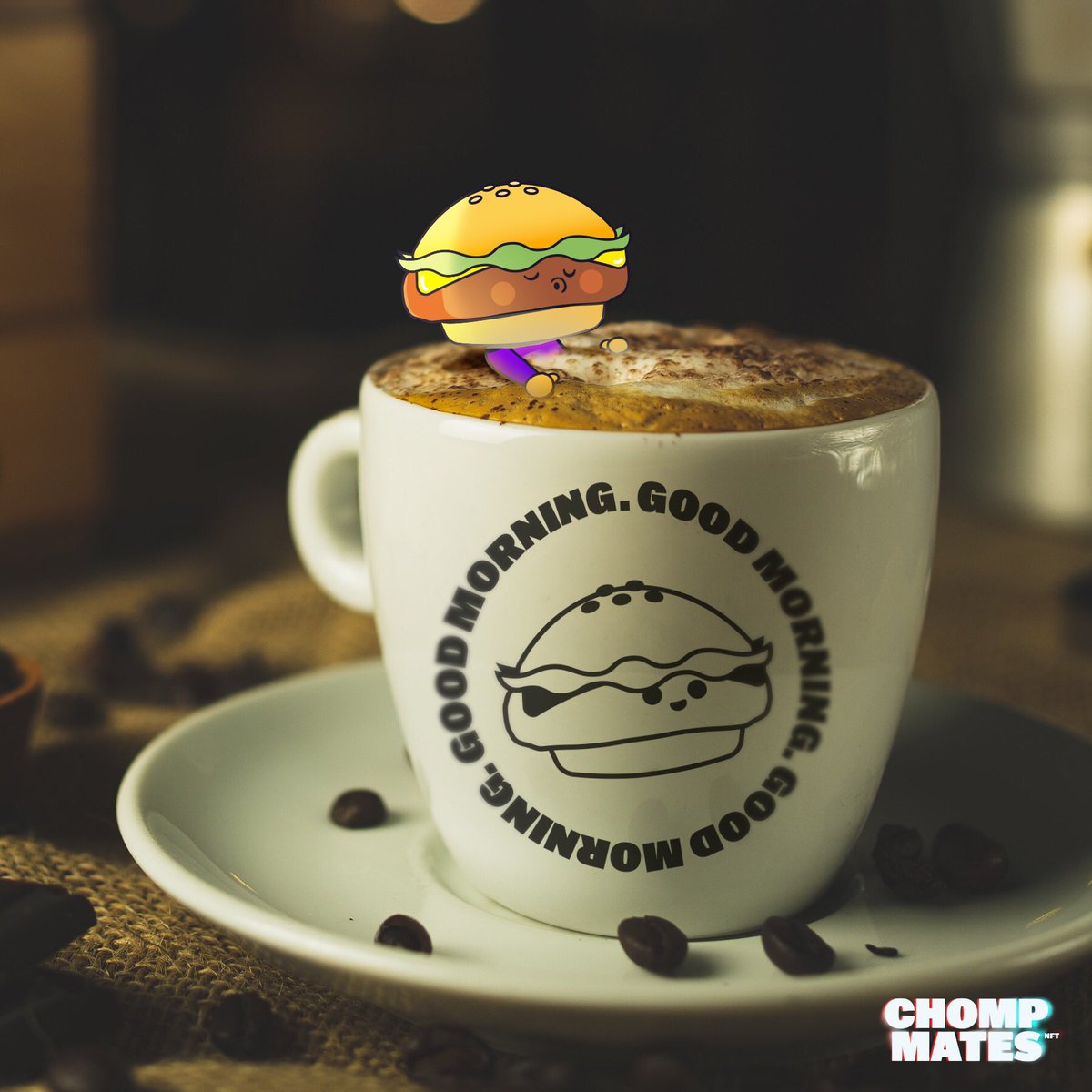 ChompMates's tweet photo. Good morning #mates glad to see some of you already joined the discord!
If you haven't here's the invite link: https://t.co/U4HSiLBTcF
See you in the #chompkitchen! 👨🍳
#NFTGiveaways #NFTWhitelist #NFTCommunity #NFTdrop
⬇️ Comment ⬇️ Retweet ⬇️ Like https://t.co/Bh5zWe93X5