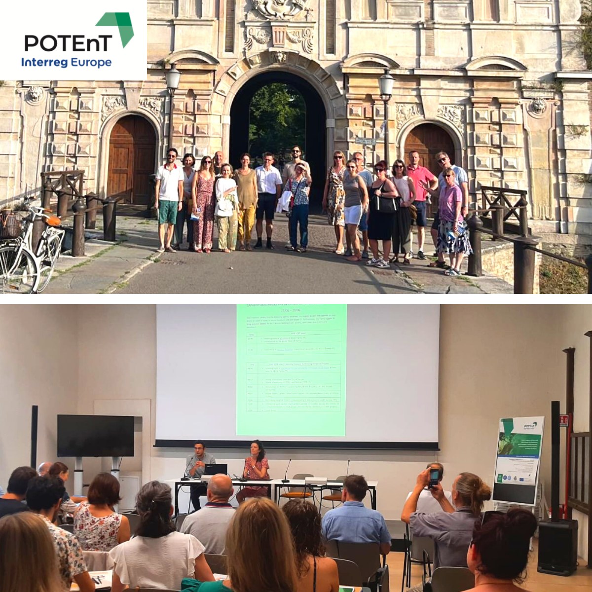 Today is the day! 🥳

All #POTEnT partners finally together in person in #Parma for the beginning of the #CapacityBuilding event!

💎Soon a full review on our social channels and blog, stay tuned!