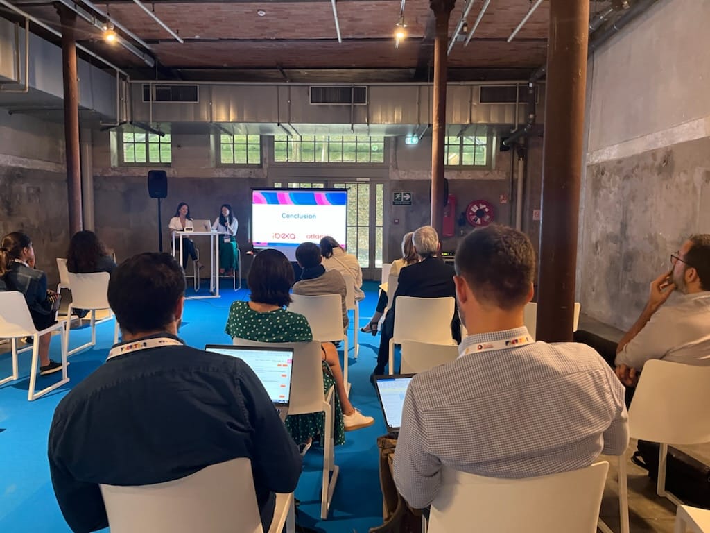 ibexa_fr's tweet photo. Une journée exceptionnelle à l'@ebg #DI2022 ! 🎉
Super #workshop ce matin en présence d'@AtlanticFrance que nous remercions chaleureusement.
Retrouvez-nous au stand 10 et découvrez la seule #DXP 100% dédiée à la transformation digitale des entreprises #B2B. 🚀 https://t.co/4rzkVnNjao