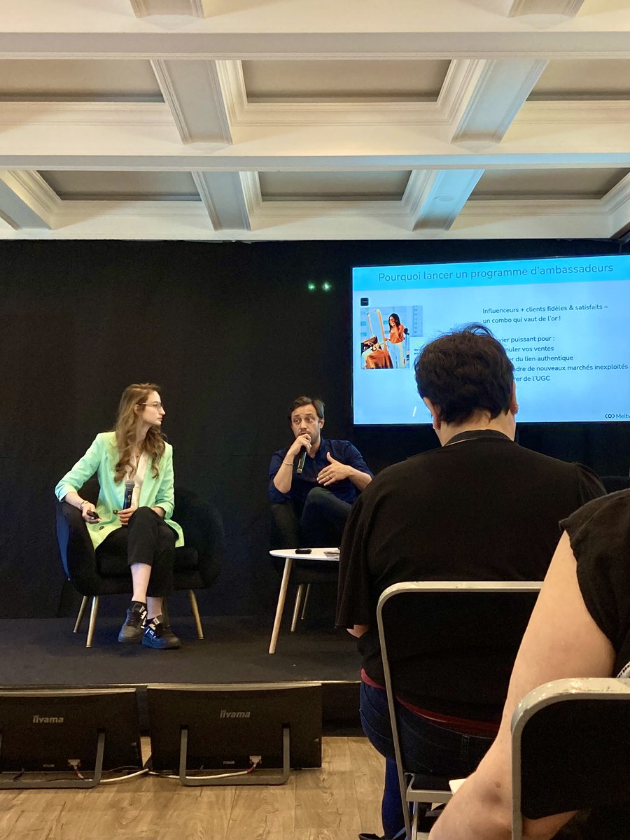 MeltwaterFR's tweet photo. 🥁 Salle comble ce matin pour la montée sur scène de @MeltwaterFR lors du Marketing day @Emarketing_fr ! 🥁 #Mdayinfluence
@MeltwaterFR y a dévoilé “5 conseils pour maximiser le #ROI de vos campagnes d’influence”. Encore merci aux organisateurs et à tous les participants ! ⭐️ https://t.co/kpPjTuCSW5