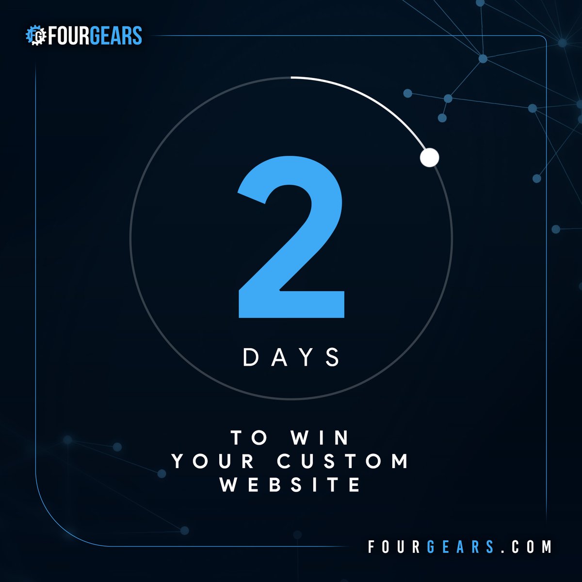 four_gears's tweet photo. 🤩Only 48 hours remaining to enter🤩

Just 48 hrs left to enter our competition to win a new website for your business!

LIVE DRAW THURSDAY 30th JUNE at 7PM

https://t.co/cZO9i7P65u  

T&amp;C’s Apply - see website for full details and Good Luck 🤞

#competitiontime #prizegiveaway https://t.co/Ex8AKVUBxo