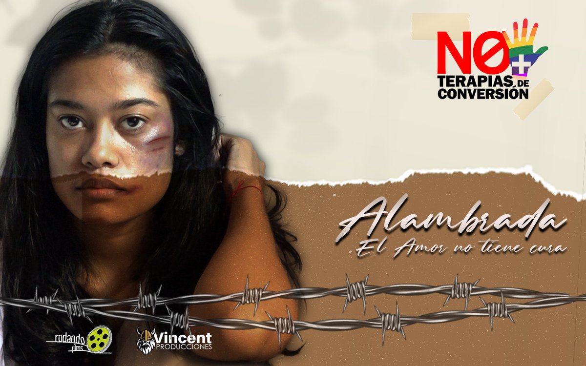 AlambradaF's tweet image. Alambrada, "El amor no tiene cura" #OrgulloLGTBIQ #Pride2022 #alambradafilm #Nomasterapiasdeconversion #Nomastorturas