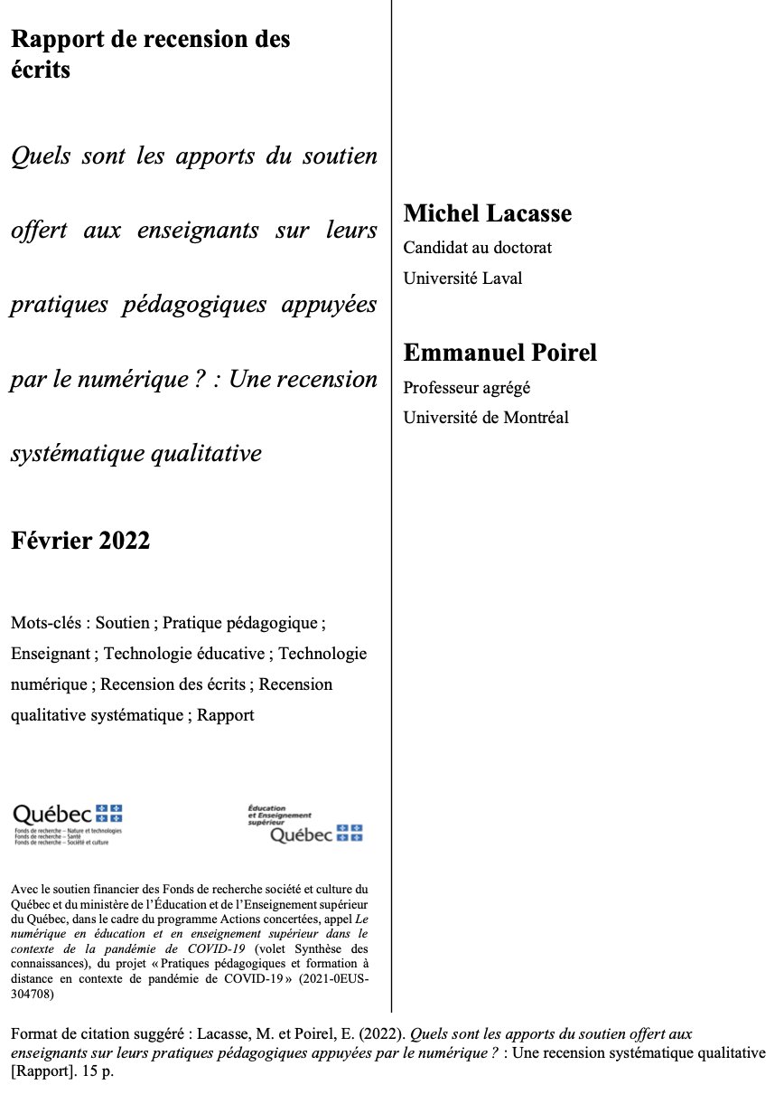 Follow Pedagogie Et Technopedagogie S Carrefour Uqam Latest Tweets Twitter