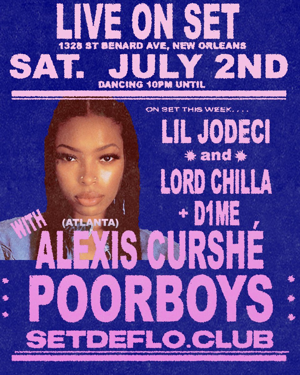 AlexisCurshe's tweet image. Hitting up New Orleans early for #SetDeFlo this weekend 💥 #keepitdeep #keepitblack