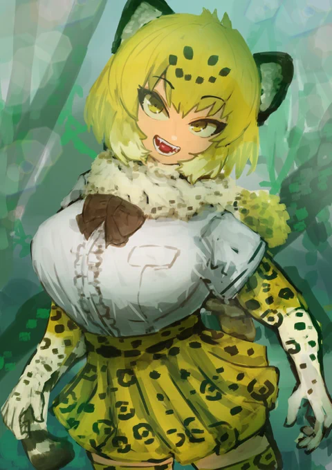 けものフレンズ ジャガー&ブラックジャガー
 #けものフレンズ 