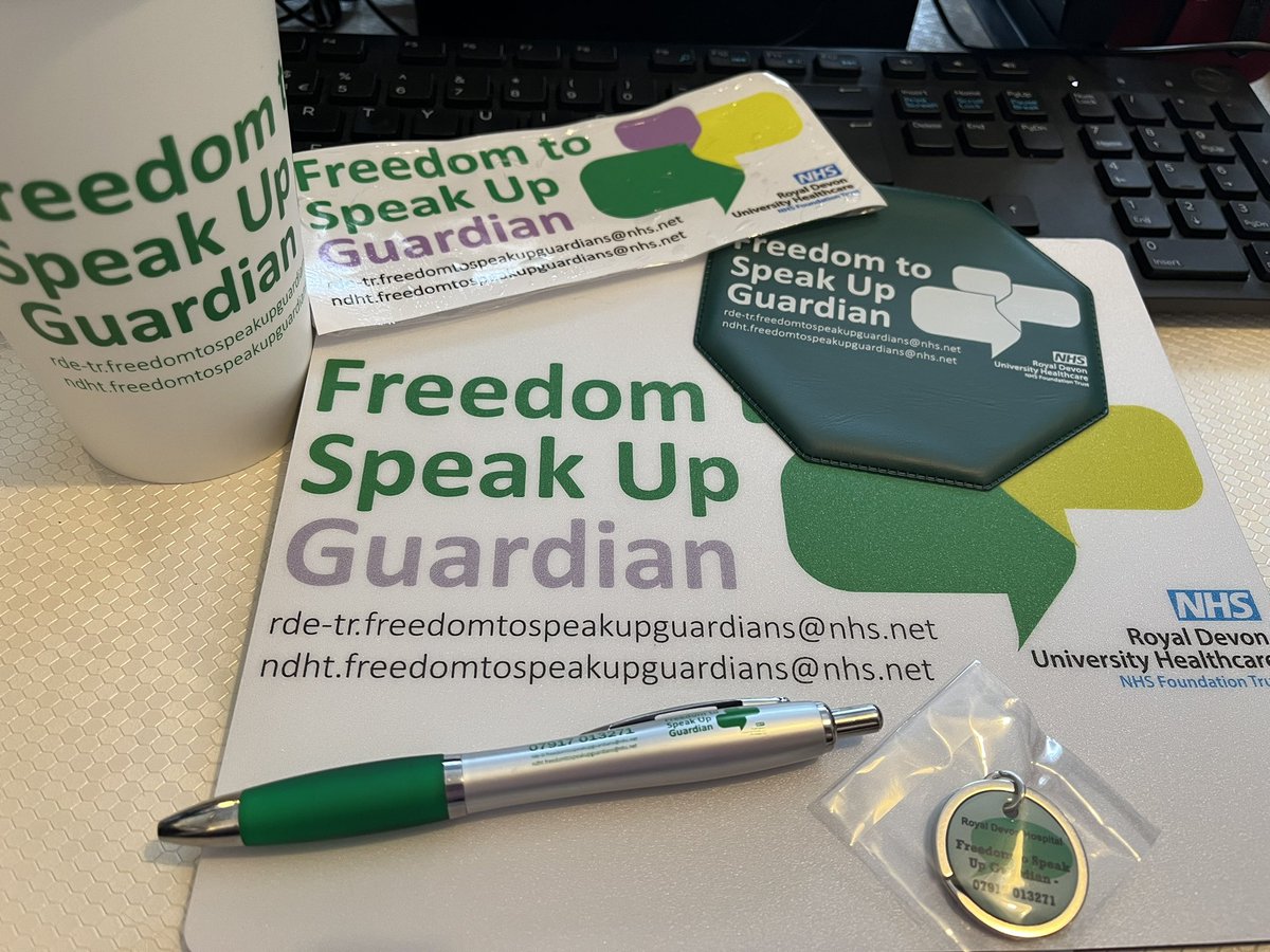 The goodies are arriving, soon to be delivered throughout the <a href="/RoyalDevonNHS/">Royal Devon NHS</a>. Never underestimate the power of your voice #FTSU #SpeakUp