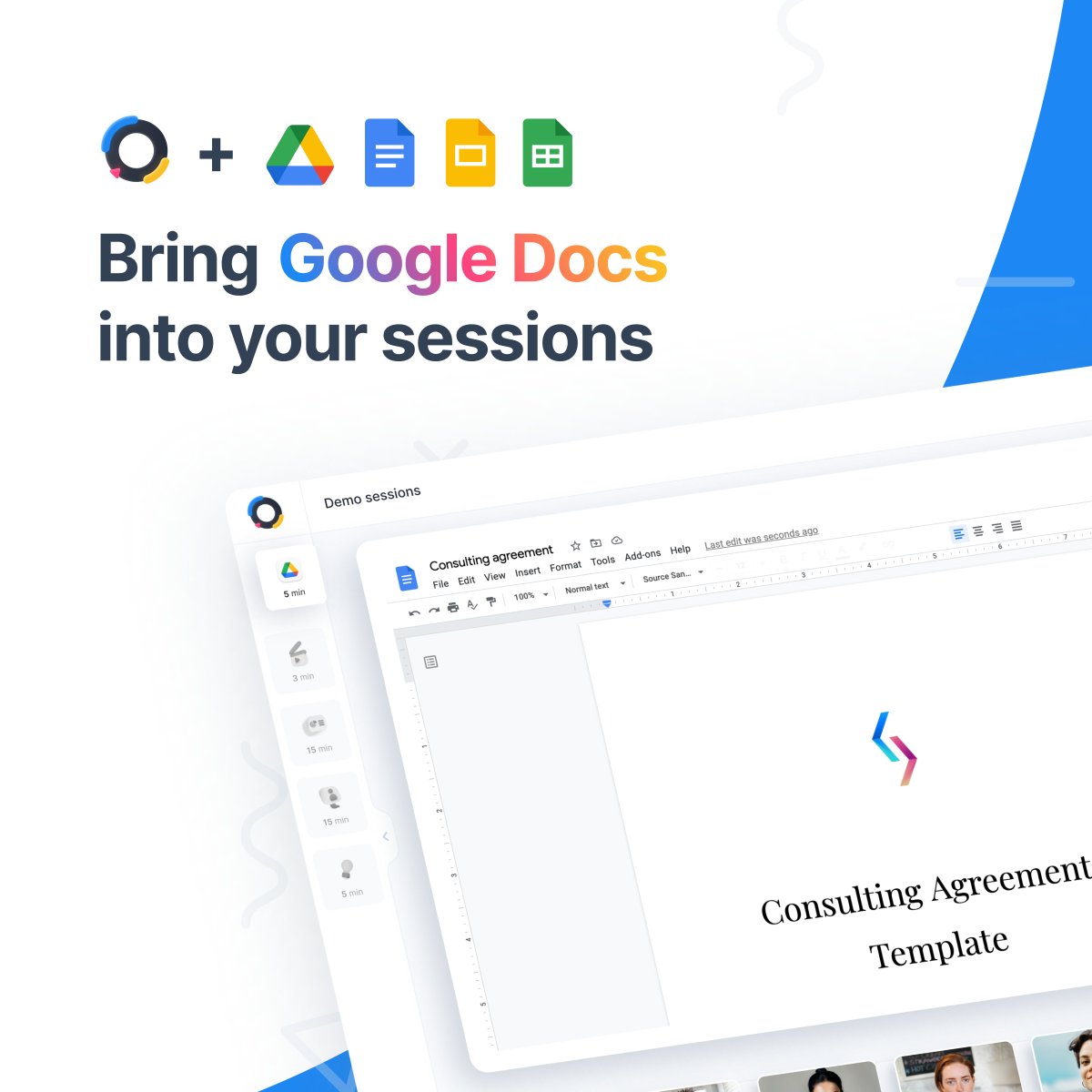 Google Docs allows participants to collaborate on files like docs, sheets, or slides making this the perfect setup for real-time teamwork 📄 

Try it out for yourself at bit.ly/3nkMkAT 

#meetingssuck #trysessions #sessions #productivity #docs #googledocs
