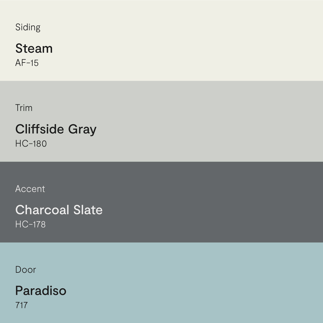Benjamin Moore These Exterior Palette Combinations Handpicked By One Of Our Color And Design Experts Show Some Fabulous Contrast For Mid Century Modern Homes Or Any Exteriors That Could Use Some Definition