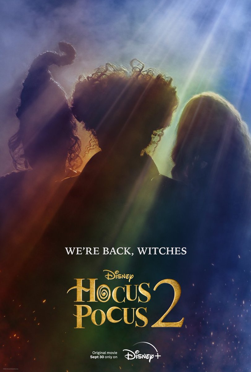 talhaumer45's tweet photo. First look at ‘HOCUS POCUS 2’.

The film releases on September 30 on Disney
#HocusPocus2
#HocusPocus https://t.co/rEVMgGY5u2