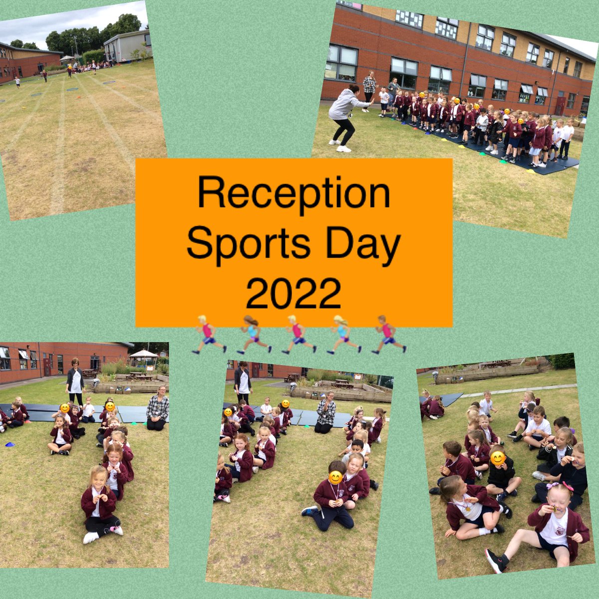 🏃🏽‍♂️Reception had a wonderful afternoon taking part in Sports Day! 🏃🏾‍♀️ Well done superstars, we are so proud of you all! ⭐️ #broadsquarepe