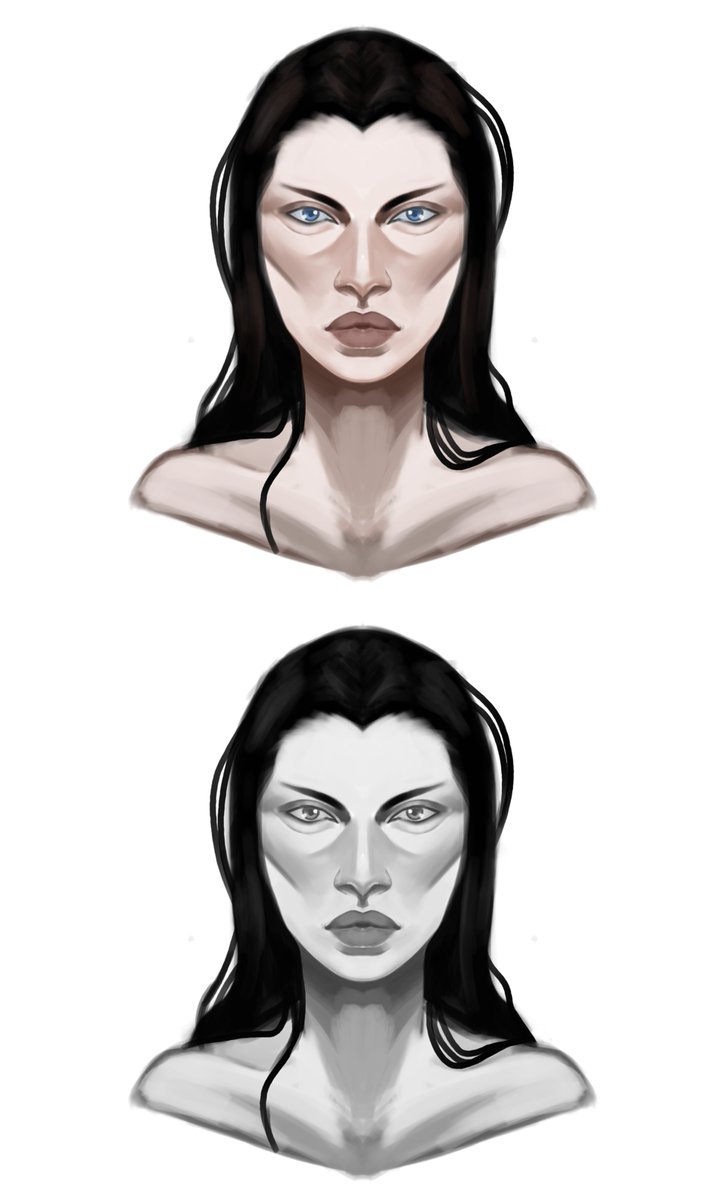 bizzareracoon's tweet photo. Some face stuff I did #art #conceptart https://t.co/mCr863GfFP
