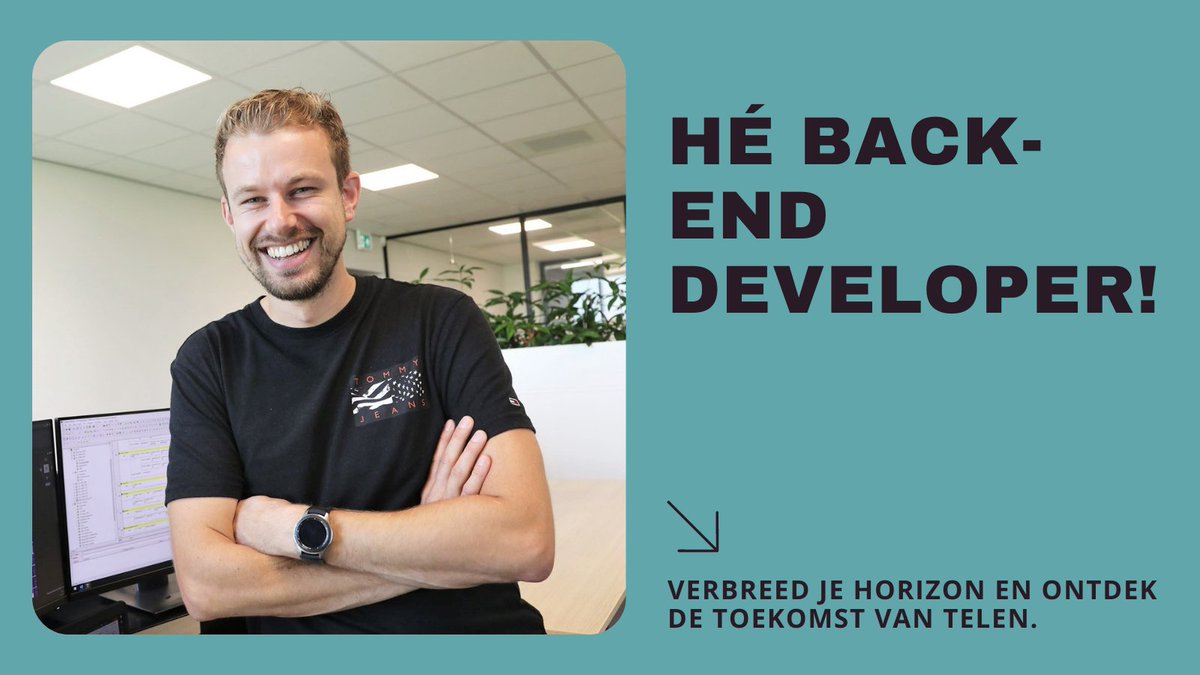 #VACATURE: Ben jij een Back-end Developer en hou jij van het ontwikkelen van nieuwe functionaliteiten binnen de cloud? Ben jij leergierig en wil je jezelf ontwikkelen? Solliciteer dan nu op onze vacature van Back-end Developer!
Ga naar: jobs.bosmanvanzaal.com/vacature/back-…. #developer #hiring