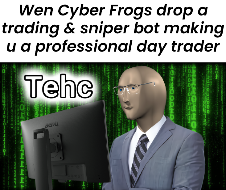 Enjoy your stupid wrist bands. we built a sniper bot for all frog holders that's about to be released

All gas no brakes

!FF