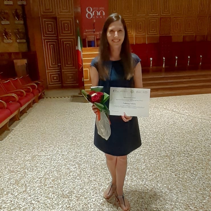 FTonolo's tweet photo. 🏆🔬Yesterday thanks to the #research reported in my #PhD #thesis I received an important #award: "Riconoscimento Speciale del Premio di Studio Elena Lucrezia Cornaro Piscopia"🏆🧪

 @PhD_DSB_UniPD @UniPadova @alumniunipd #science #researchers #postdoclife #phdlife #postdoc https://t.co/QnSK8CyyFz