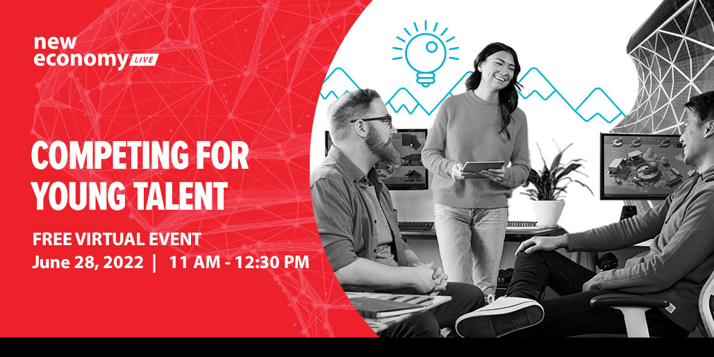 calgaryeconomic's tweet photo. Still time to join today's #NewEconomy LIVE! Learn how Calgary can influence perceptions to be known as the place where bright minds and big ideas come together. ➤ https://t.co/CHNBYivHMF @TrellisYYC @NSchmidtYYC @UCalgary @arcresources @yycARTS @alexsarian @AlbertaStudents https://t.co/bxoAbzqdHx