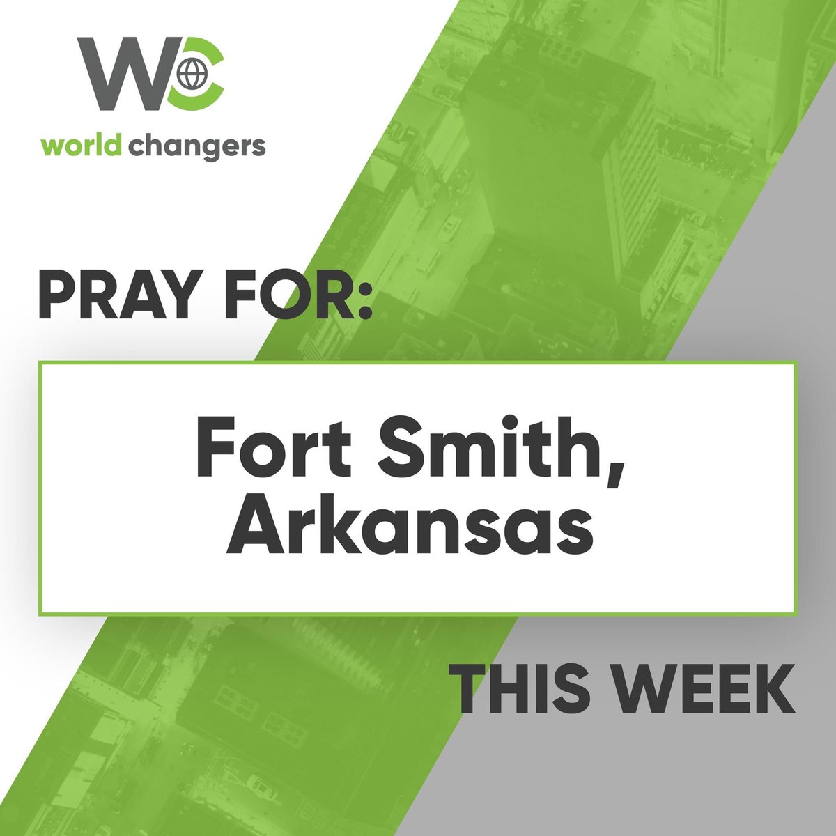 WorldChangers's tweet photo. Our second site for the fourth week of summer is Fort Smith, AR. We have students and staff working at ministry sites here this week! Please pray for them as they work to make a difference in this community!
#WorldChangers #StudentMinistry #ConstructingChange #FortSmithAR https://t.co/9f008WRdrl