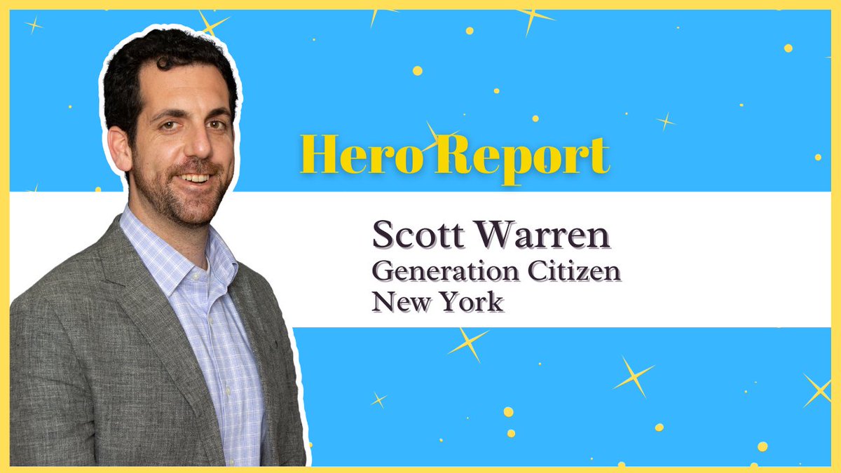 stonesoupleader's tweet photo. #ScottWarren founded #GenerationCitizen to transform #CivicsEducation so that it speaks to youth & inspires them to make #democracy work through their own involvement. https://t.co/sL352QNAjP
https://t.co/zNK61TO6eb
@gencitizen @ScottLWarren
#StoneSoupLeader #GenerationCitizen https://t.co/Bbs8cdan4l