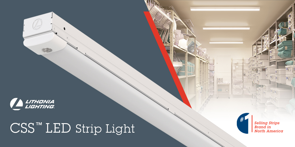 LithoniaL's tweet photo. The CSS™ Line Extension is Now Complete with Emergency Battery, Controls Options and More! Check out all the new features at https://t.co/ceR58LnYj7!

#CSS #Strips #1LL #LightingIndustry #LithoniaLighting https://t.co/5OfhUZj1gt