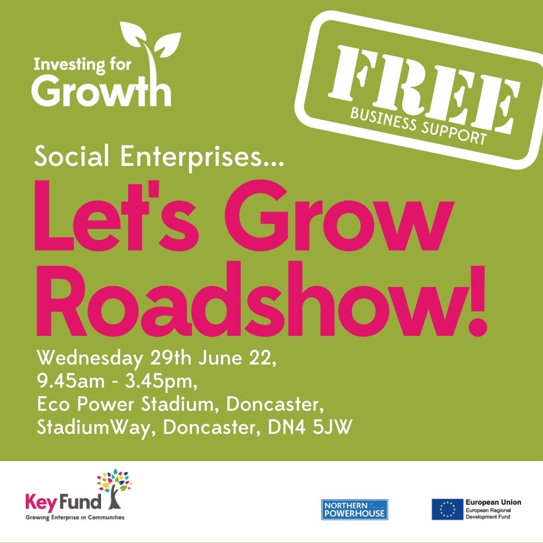 📣Final call for the Doncaster Event 📣
Grab your FREE place now!
Expect #bizsupport stories from other #socents, info on the IfG fund, top tips to kick start your application + free lunch.
lnkd.in/gRvWQygi 
<a href="/Veitchie/">Veitchie</a> 
#rotherham #sheffield #barnsley #Doncaster