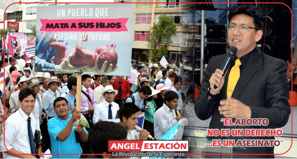 AngelEstacion's tweet photo. @pastorlinares El Aborto nunca fue un derecho, sino un aesinato... https://t.co/l08Y0njIyL