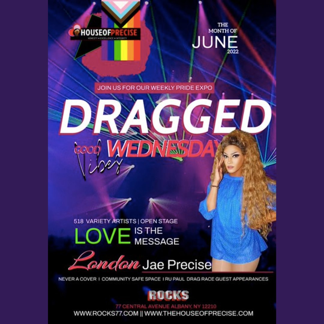 Every Wednesday in June! Thank you ROCKS for your support of Capital Pride Events 2022, and for your support of our mission to serve the LGBTQ+ community. 

#pridemonth