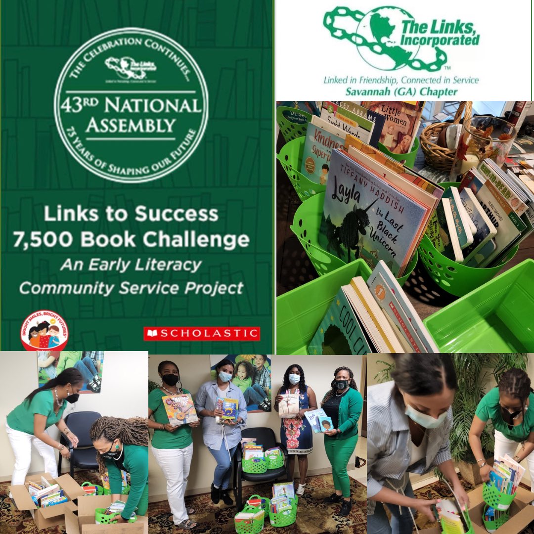 denisecoop's tweet photo. 120 books to the Economic Opportunity Authority Head Start Program. Together we’re closing the literacy gap and helping our youth succeed from an early age.  #LinkstoSuccess #LinksInc #Links43NA #7500BookChallenge #LinksReadToSucceed
#salinks #savannahlinks https://t.co/phVoQViv8D