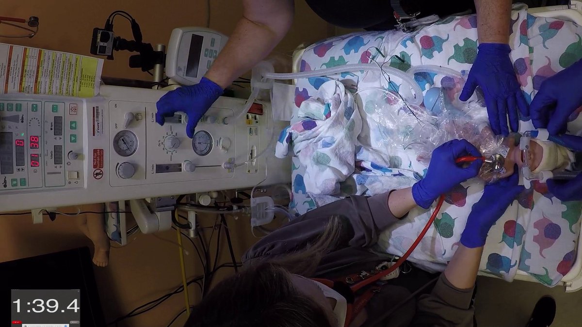 StanfordCAPE's tweet photo. @StanfordCAPE hosted a simulation-based training program that allowed NICU HCP's to simultaneously manage an infant’s respiratory status and switch from mask CPAP to the bubble CPAP circuit during cardiopulmonary transition. @StanfordNeo @StanfordChild #capeforlife #simsaveslives https://t.co/cxUN54CgzM