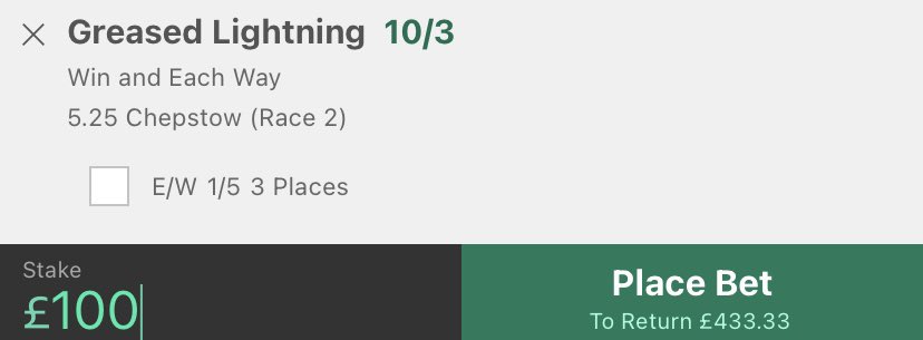 JPDTipping's tweet image. 🐴🐴🐴HORSES🐴🐴🐴
WIN BET💵