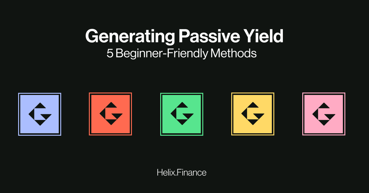 HelixGeometry's tweet photo. Generating passive yield on Helix - A beginner’s guide

In this beginner-friendly guide we’ll be taking a look at some of the yield earning opportunities the platform provides, and introduce some of the ways you can start stacking HELIX, passively.
🧵

#defiyield #helix https://t.co/OVgO1d13bQ